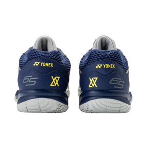 Yonex Power Cushion 65X4 VA Badminton Shoe Unisex - Silver/Navy