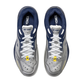 Yonex Power Cushion 65X4 VA Badminton Shoe Unisex - Silver/Navy