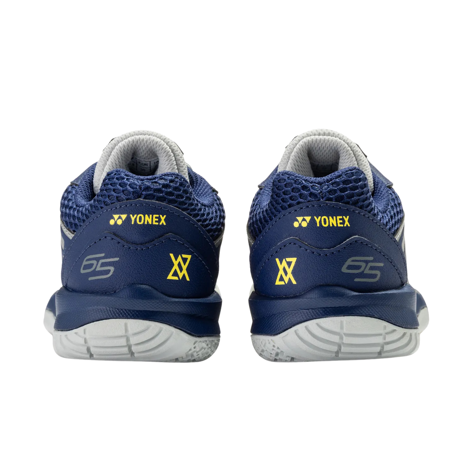 Yonex Power Cushion 65JR VA Badminton Shoe Junior - Silver/Navy