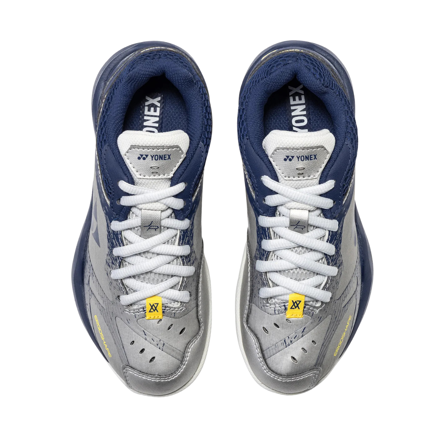 Yonex Power Cushion 65JR VA Badminton Shoe Junior - Silver/Navy