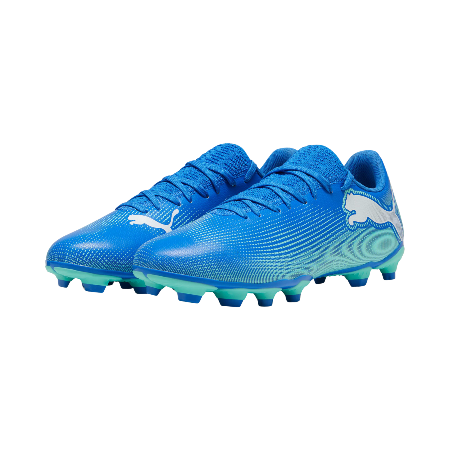 PUMA Future 7 Play FG/AG Football Boots - Blue Football Boots PUMA