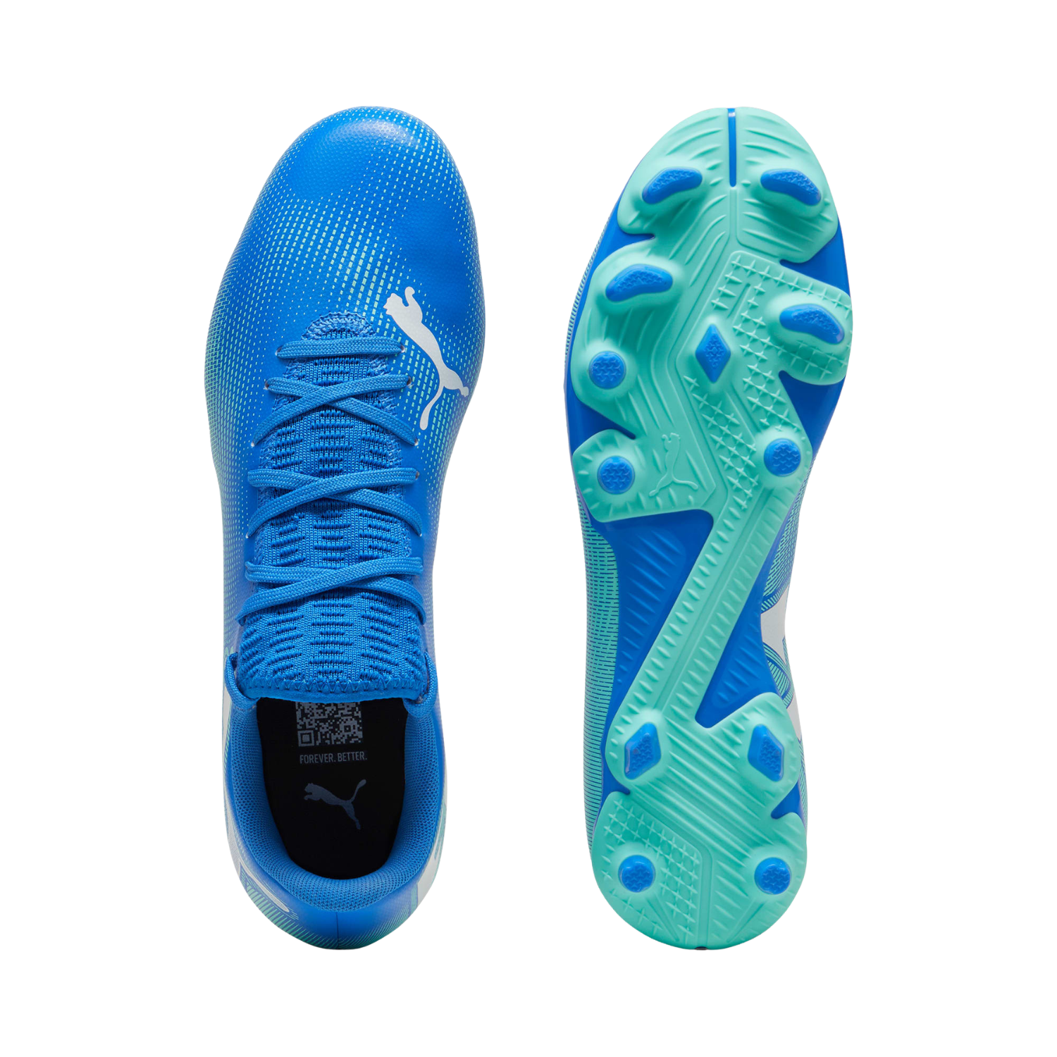 PUMA Future 7 Play FG/AG Football Boots - Blue Football Boots PUMA