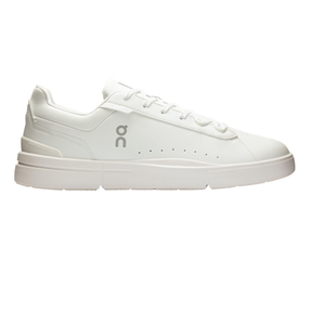 On THE ROGER Advantage Men's Court Trainers - White Shoes On Running