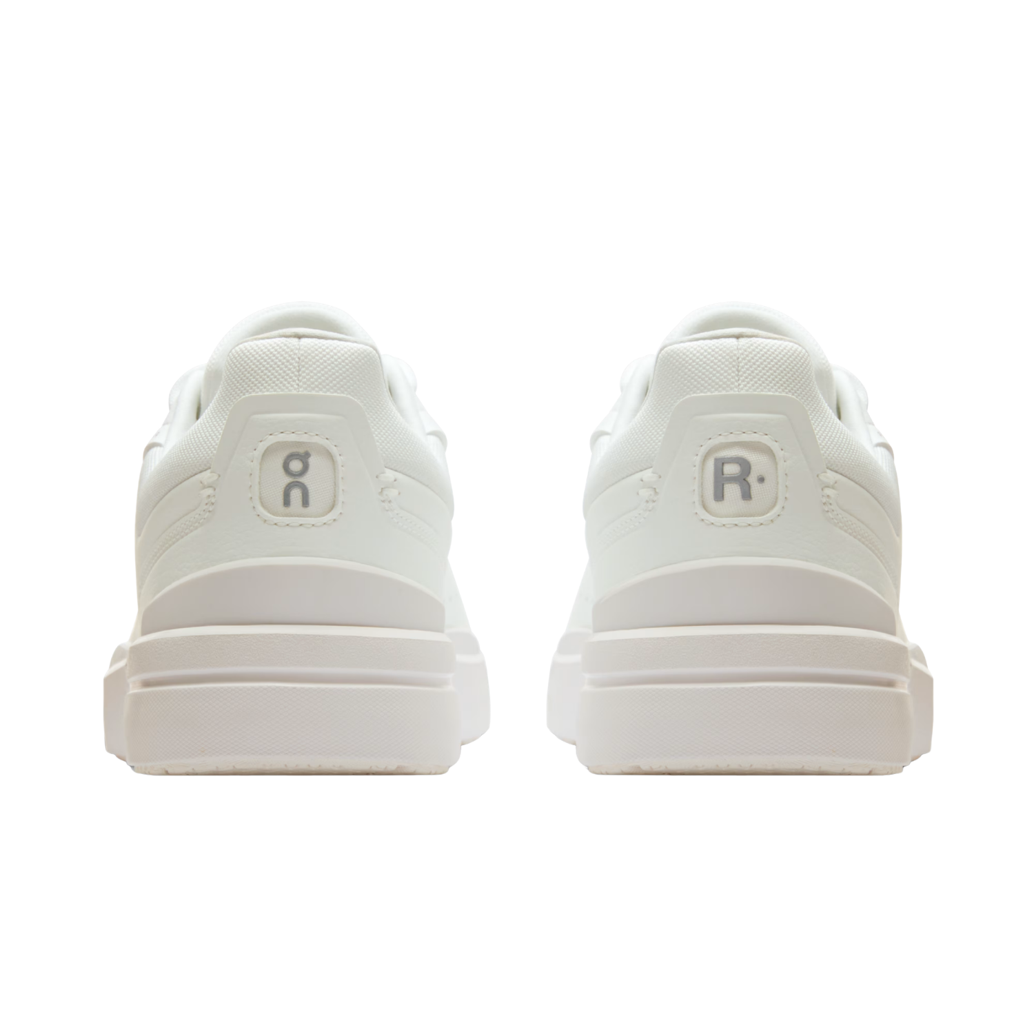 On THE ROGER Advantage Men's Court Trainers - White Shoes On Running