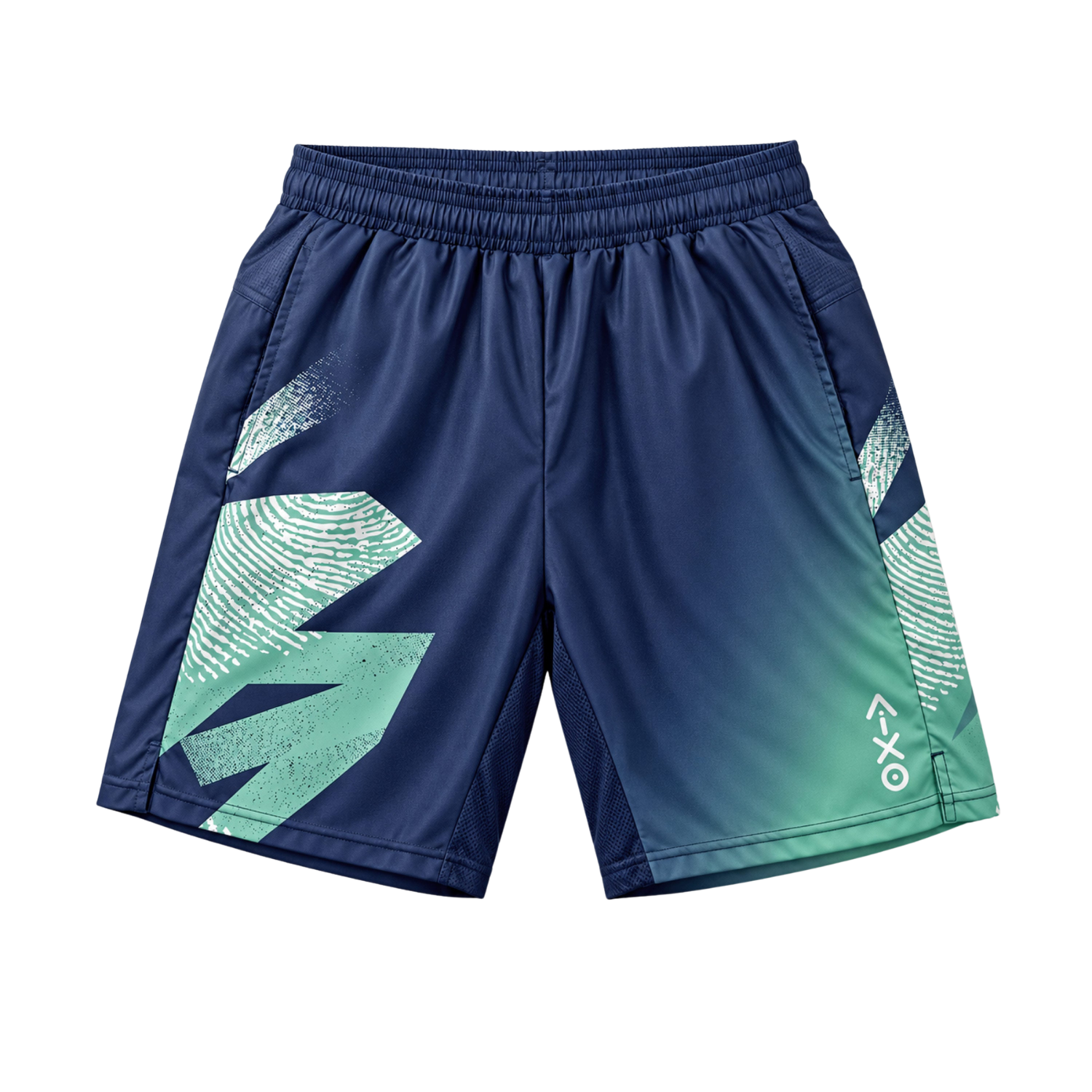 AIXO Eighties Capsule Mens Short 2 - Midnight Midnight Clothing Aixo