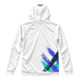 AIXO Eighties Capsule Unisex Hood - White Clothing Aixo
