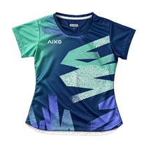 AIXO Eighties Capsule Womens T-Shirt 2 - Midnight Midnight Clothing Aixo