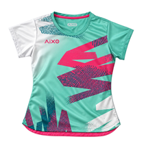 AIXO Eighties Capsule Womens T-Shirt 2 - Mint Mint Clothing Aixo