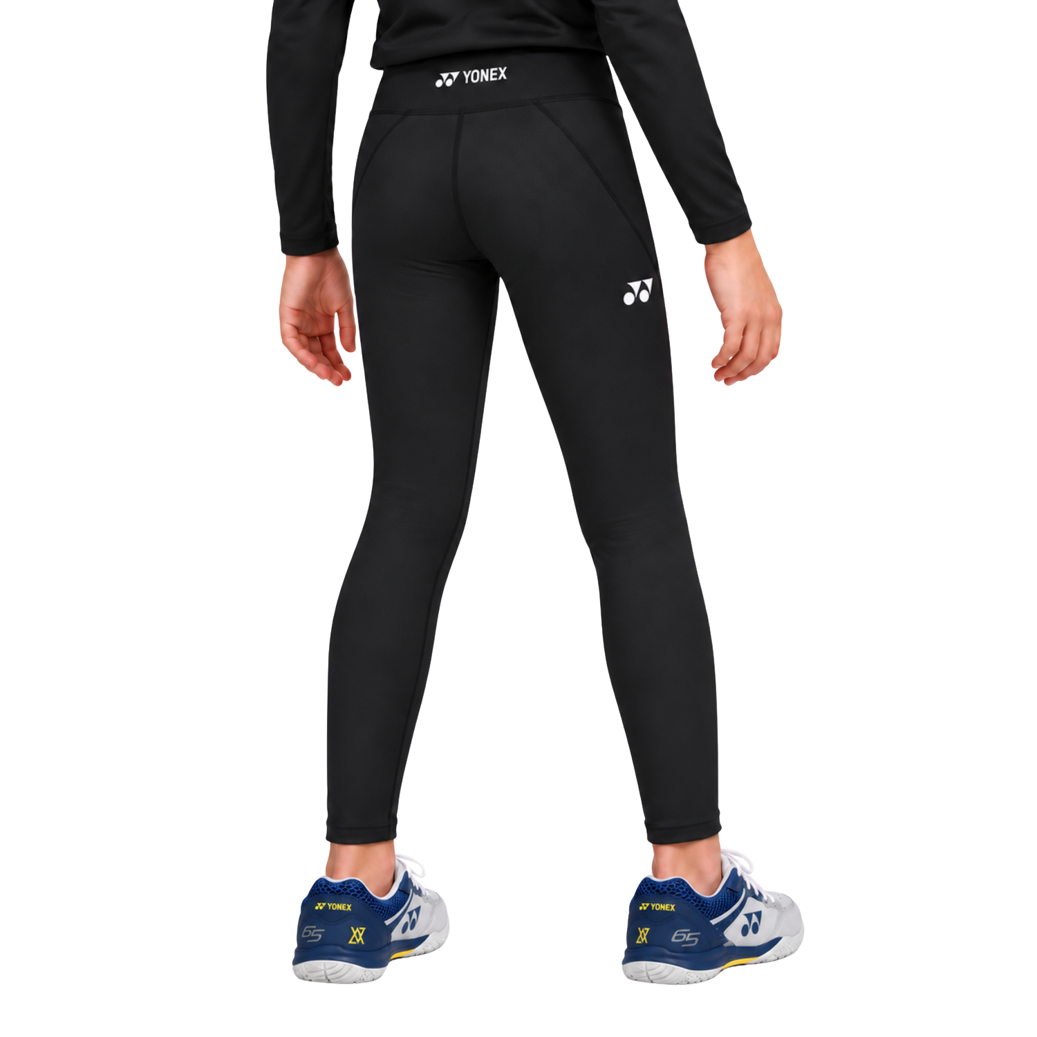 Yonex YL2024J Leggings Junior - Black Clothing Yonex
