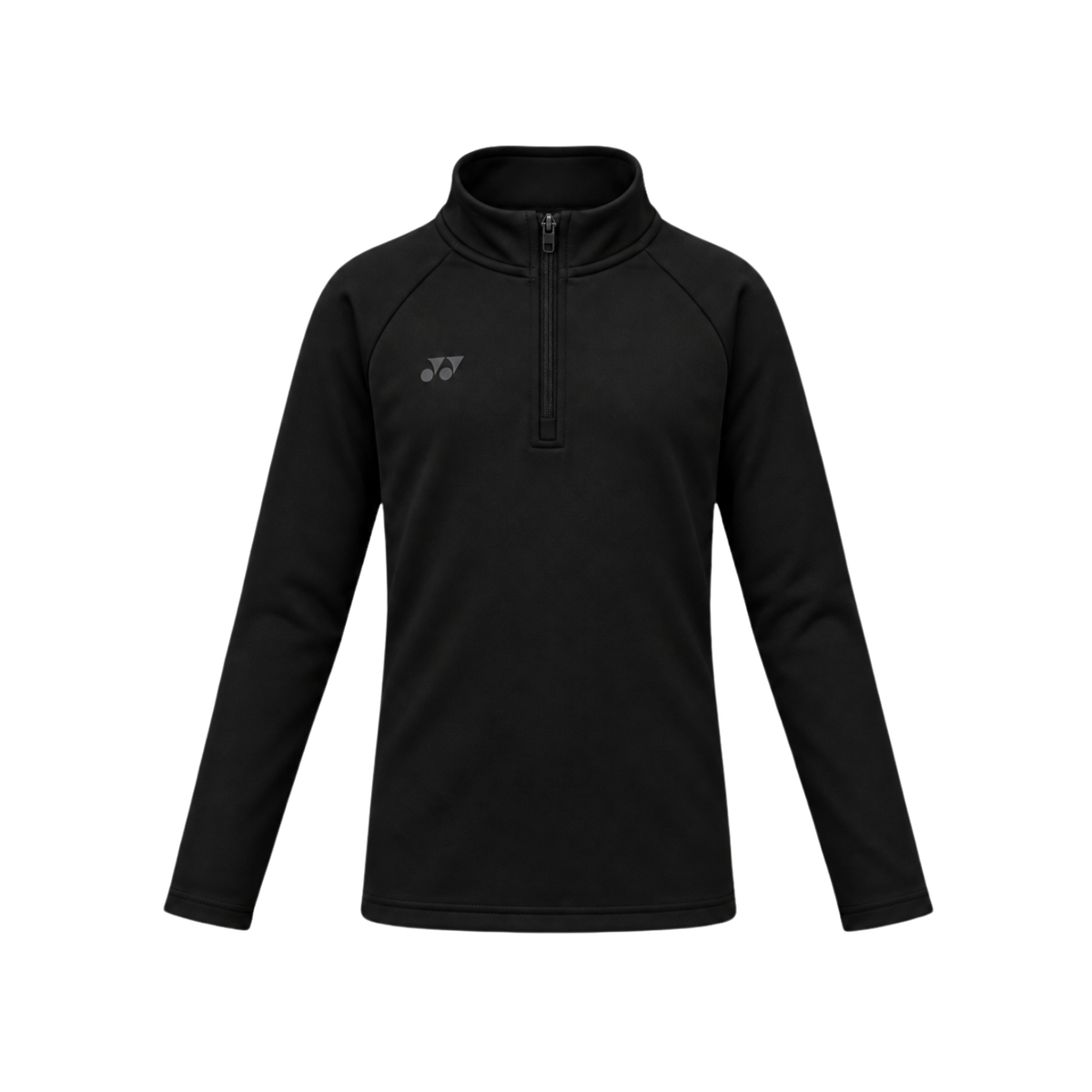 Yonex YMDL2024J Zip Midlayer - Junior Black Clothing Yonex