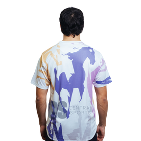 Yonex CNY 2026 Training Top Men - Celestial Momentum (Celestial Purple) Clothing Yonex