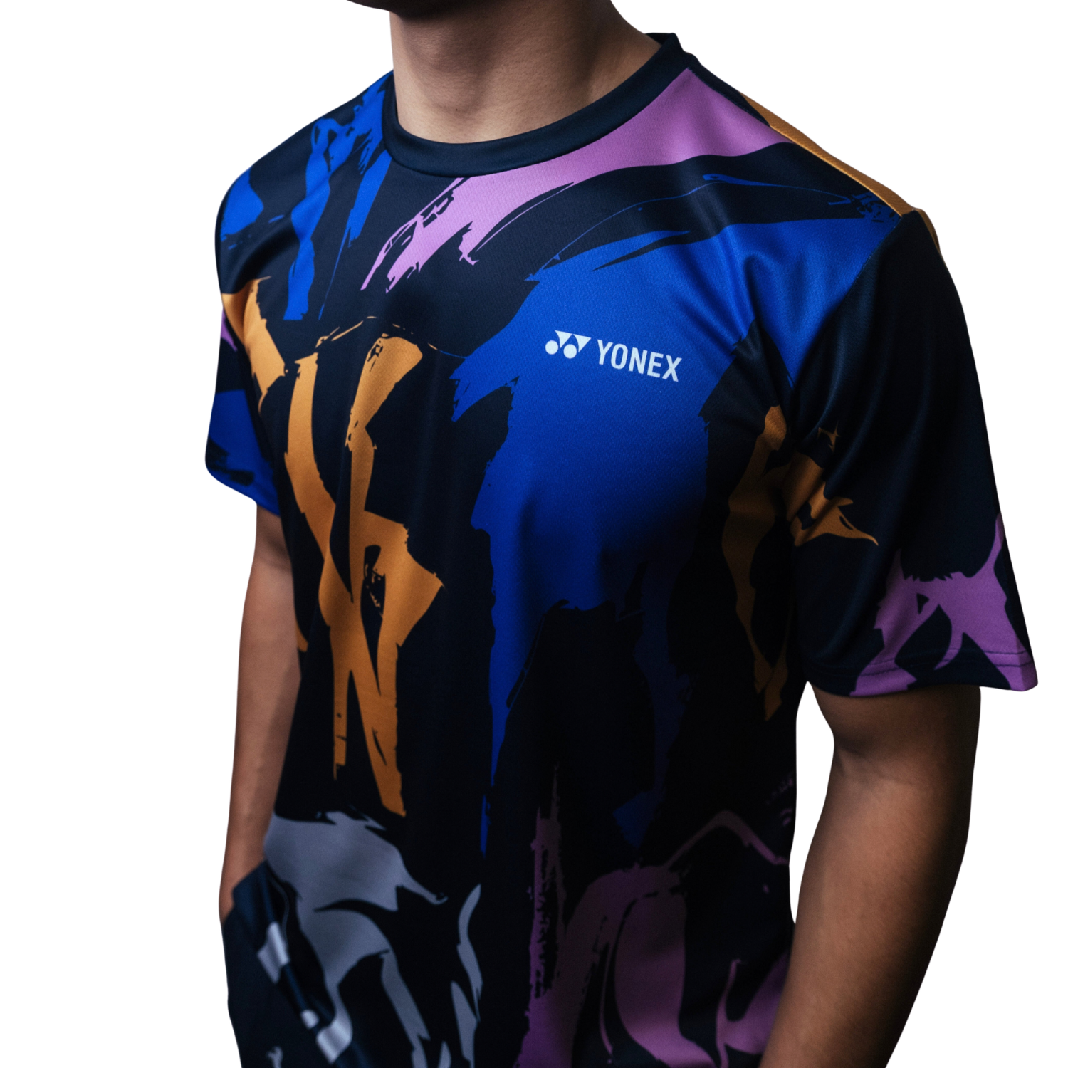 Yonex CNY 2026 Training Top Men - Celestial Momentum (Celestial Purple) Clothing Yonex