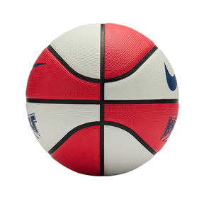 Nike Knockout Basketball - White/Red/Black (101.4264.07) Basketball Nike