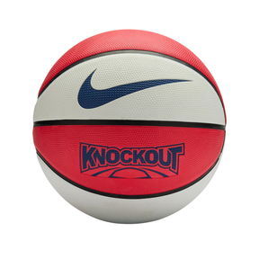 Nike Knockout Basketball - White/Red/Black (101.4264.07) White Fusion Red Black Rush Blue One Size Basketball Nike