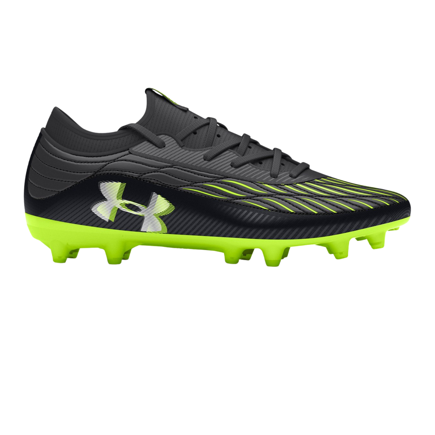 Under Armour Magnetico Select 4 FG Football Boots - Black/Anthracite/White (3027707-001) BLACK ANTHRACITE WHITE Football Boots Under Armour