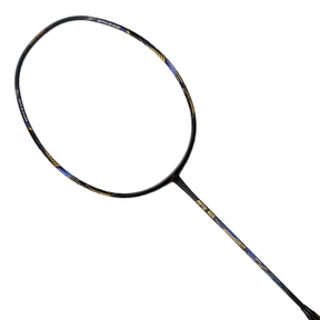 Hundred Battle 600 4U Badminton Racket - Black/Gold/Blue Black Gold Blue 4U6 Badminton Rackets Hundred
