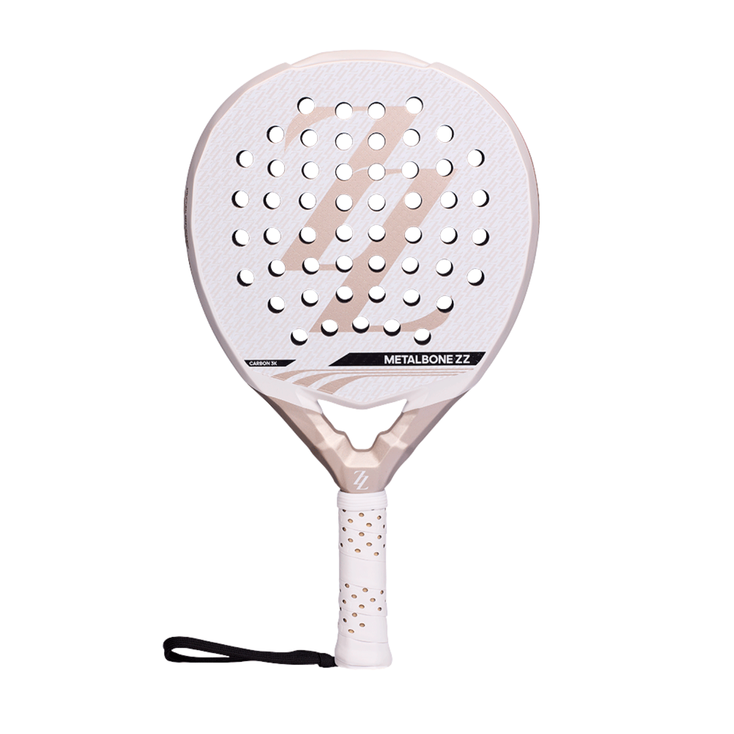 Adidas Metalbone ZZ Carbon 2026 Padel Racket - White White One Size Padel Rackets Adidas