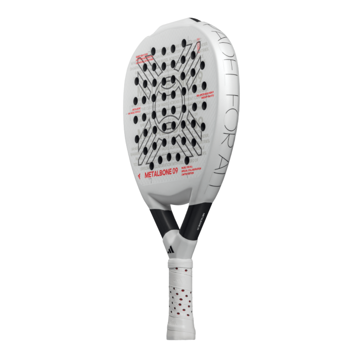 Adidas Metalbone 09 Padel Racket - White