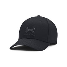 UA Branded Lockup Adjustable Cap Mens 1381645 Black Headwear Under Armour