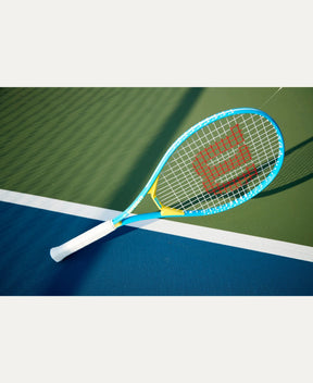 Wilson Ultra Power Jr 25 Tennis Racket - Blue/Yellow Tennis Rackets Wilson