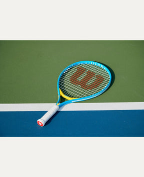 Wilson Ultra Power Jr 23 Tennis Racket - Blue/Yellow Tennis Rackets Wilson