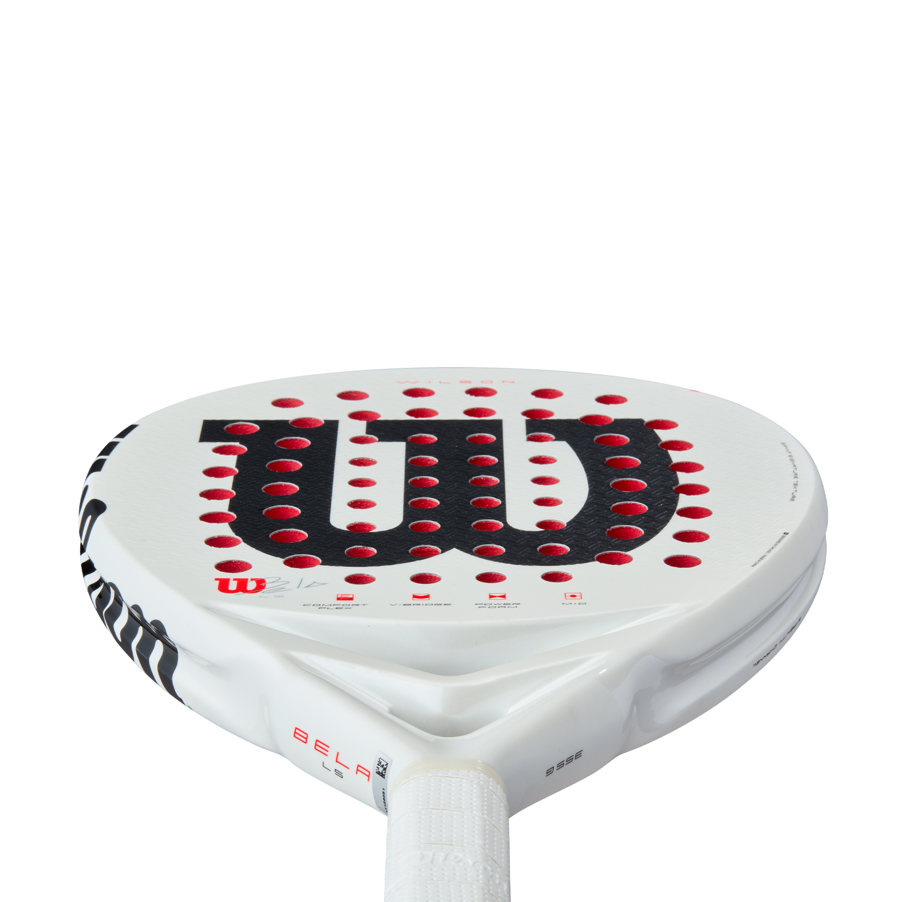 Wilson Bela LS V3 Padel Racket - White Padel Wilson