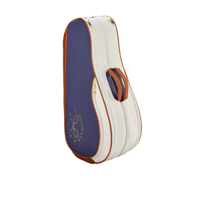 Wilson Heritage V2 6 Racket Bag - Cream/Navy Luggage Wilson