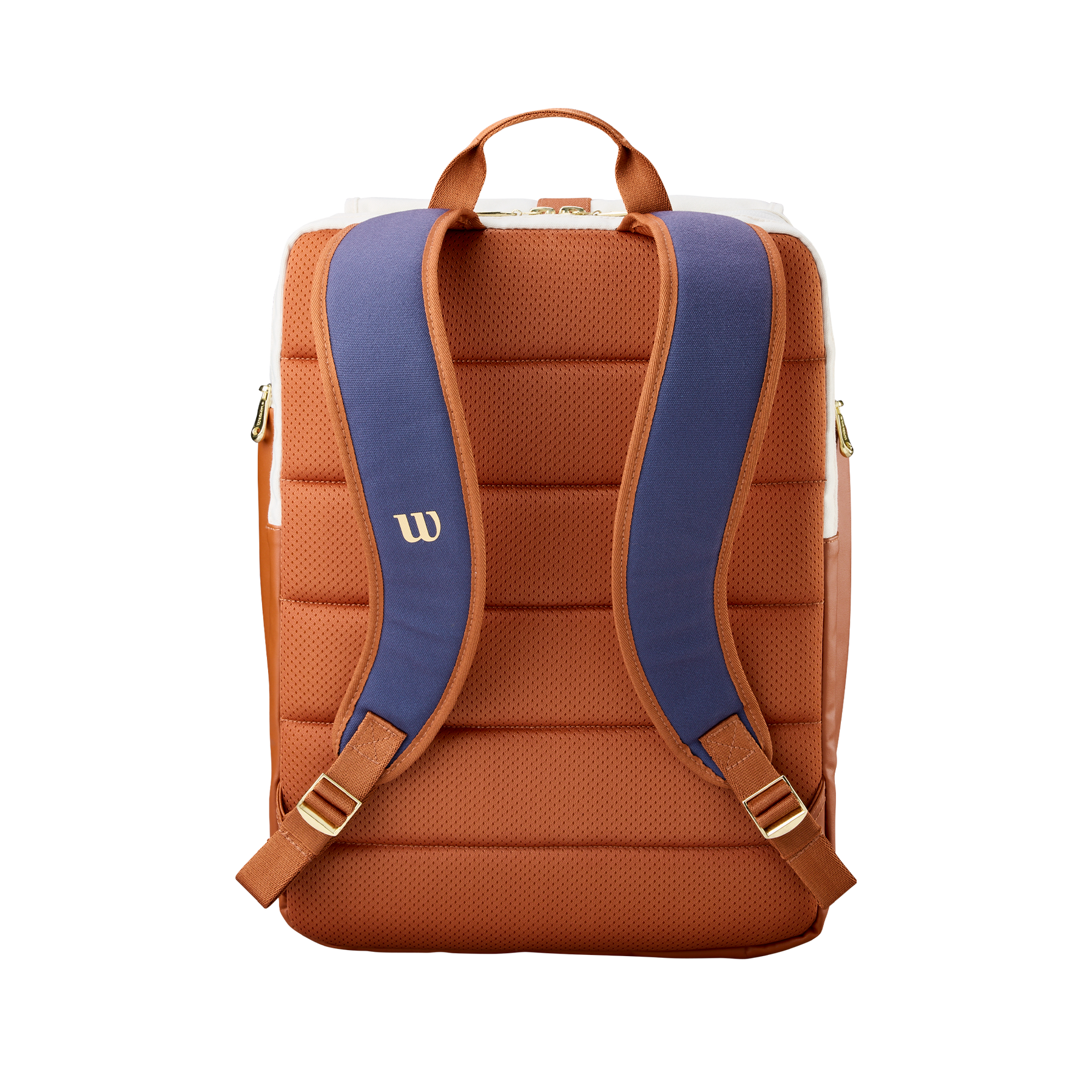 Wilson Heritage V2 Tennis Backpack - Cream/Bronze Luggage Wilson