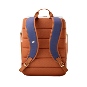 Wilson Heritage V2 Tennis Backpack - Cream/Bronze Luggage Wilson