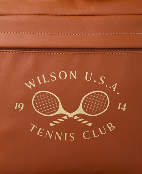 Wilson Heritage V2 Tennis Backpack - Cream/Bronze Luggage Wilson