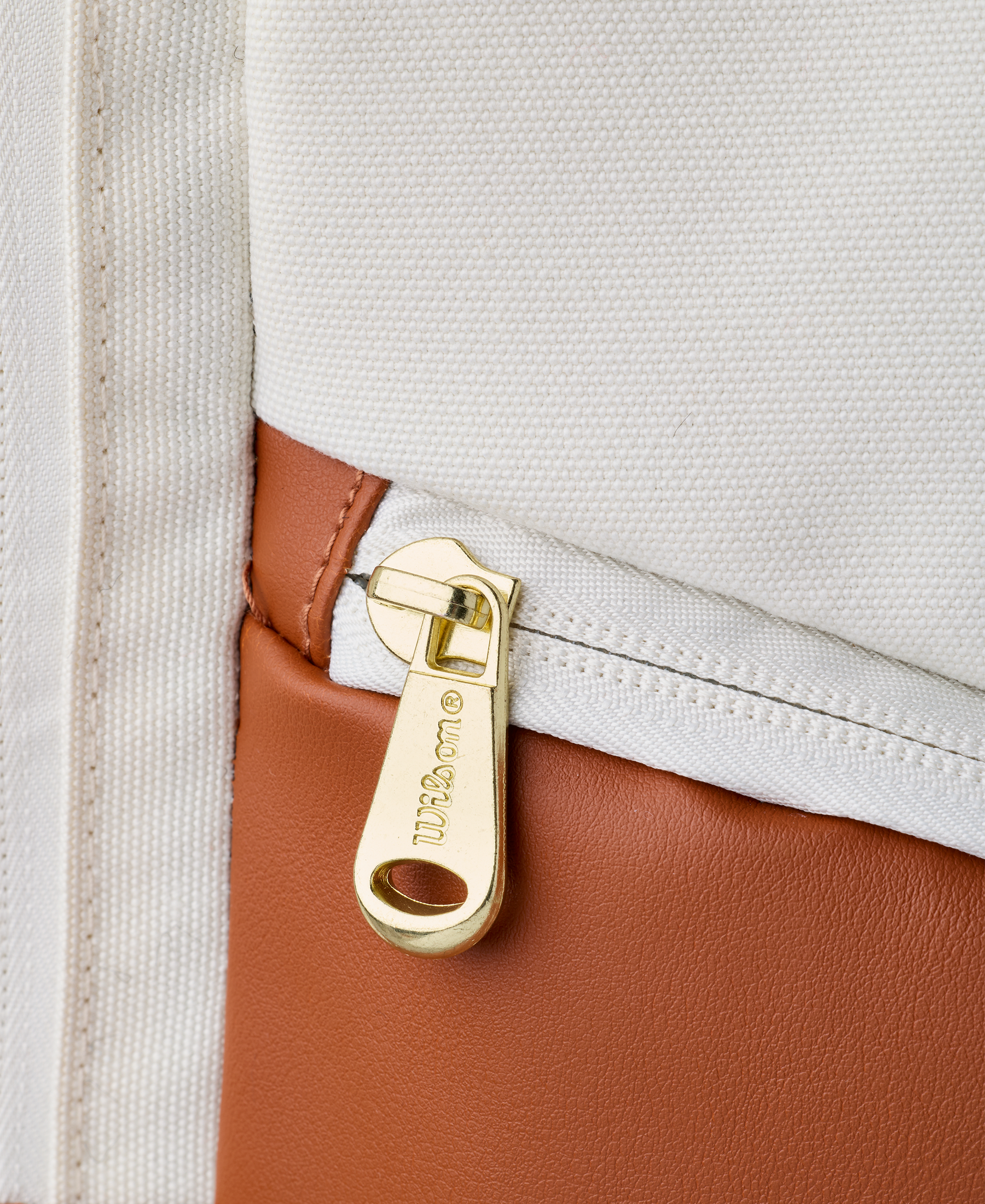 Wilson Heritage V2 Tennis Backpack - Cream/Bronze Luggage Wilson