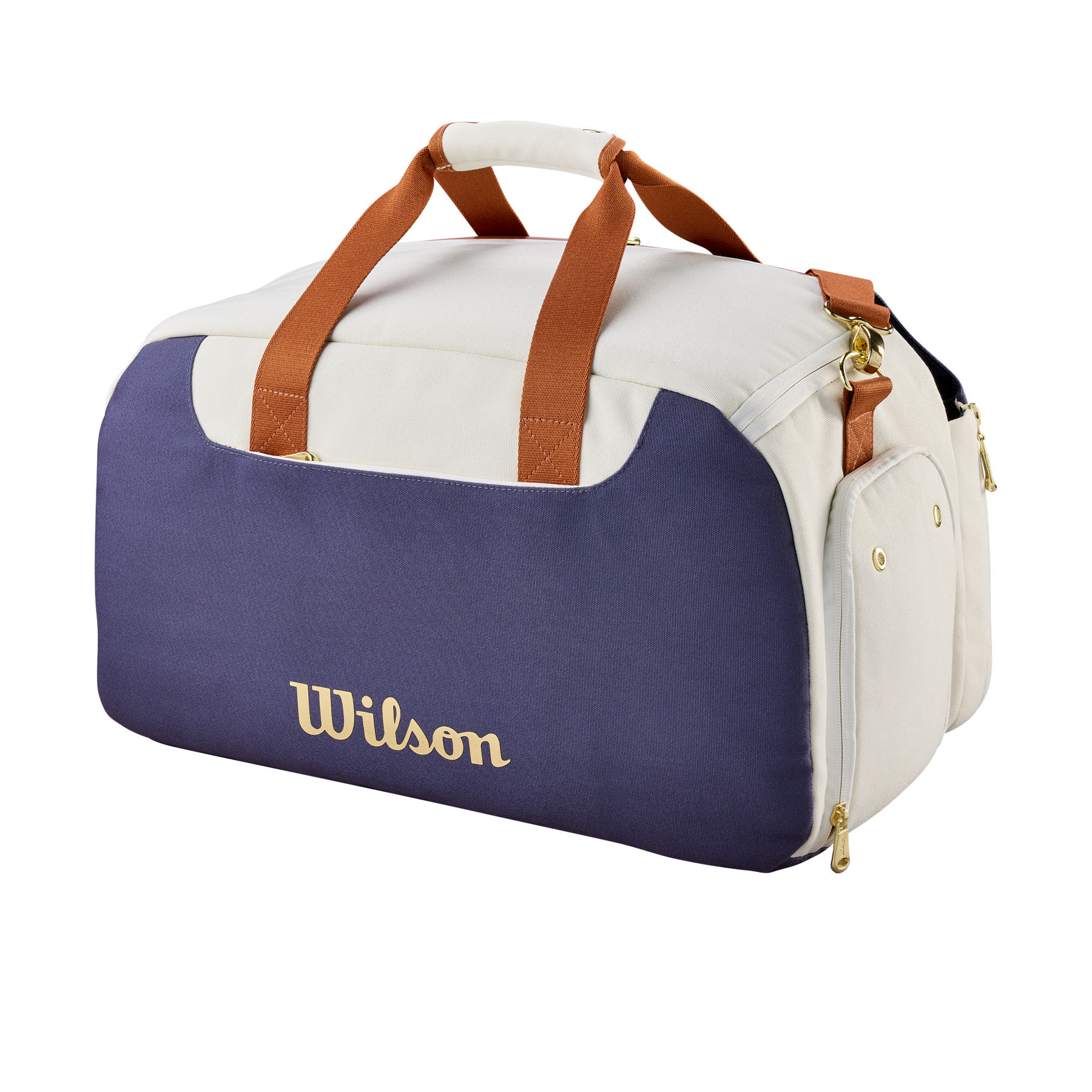 Wilson Heritage V2 Small Duffle - Cream/Navy Cream Navy One Size Luggage Wilson