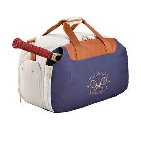 Wilson Heritage V2 Small Duffle - Cream/Navy Luggage Wilson