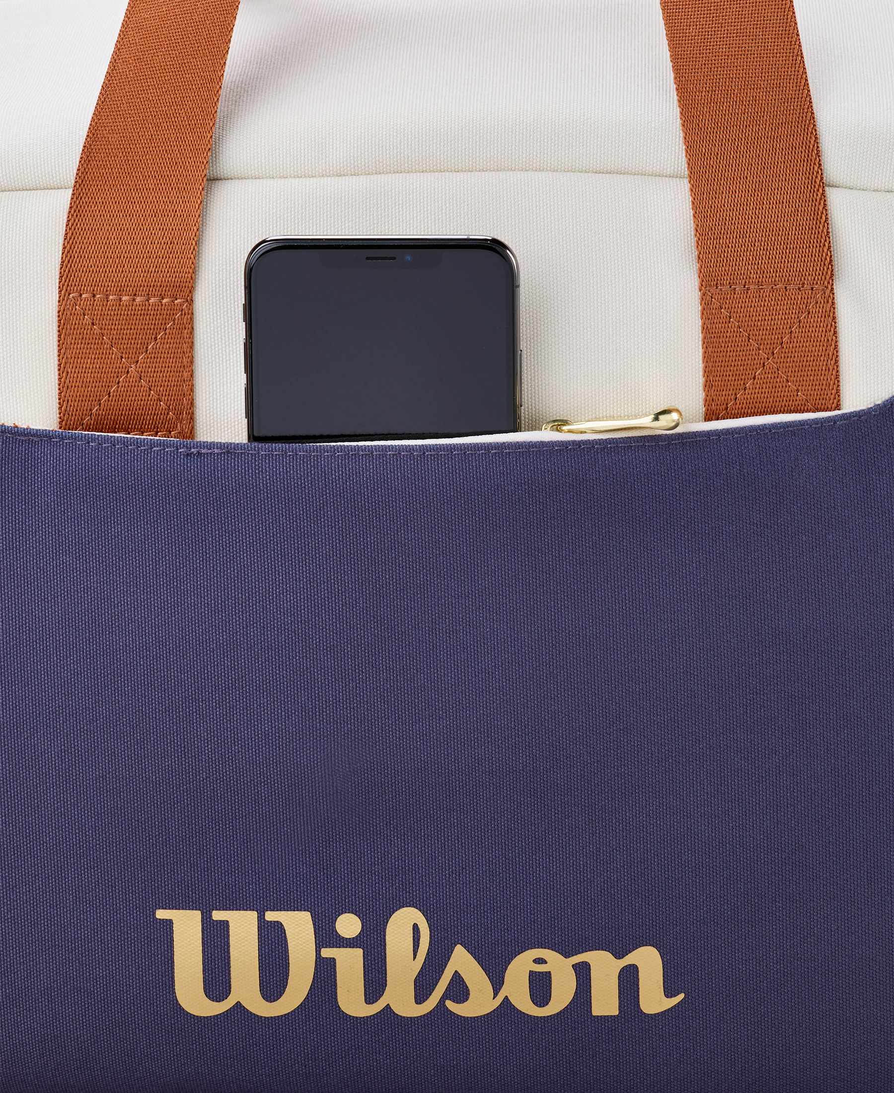 Wilson Heritage V2 Small Duffle - Cream/Navy Luggage Wilson