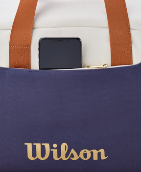 Wilson Heritage V2 Small Duffle - Cream/Navy Luggage Wilson