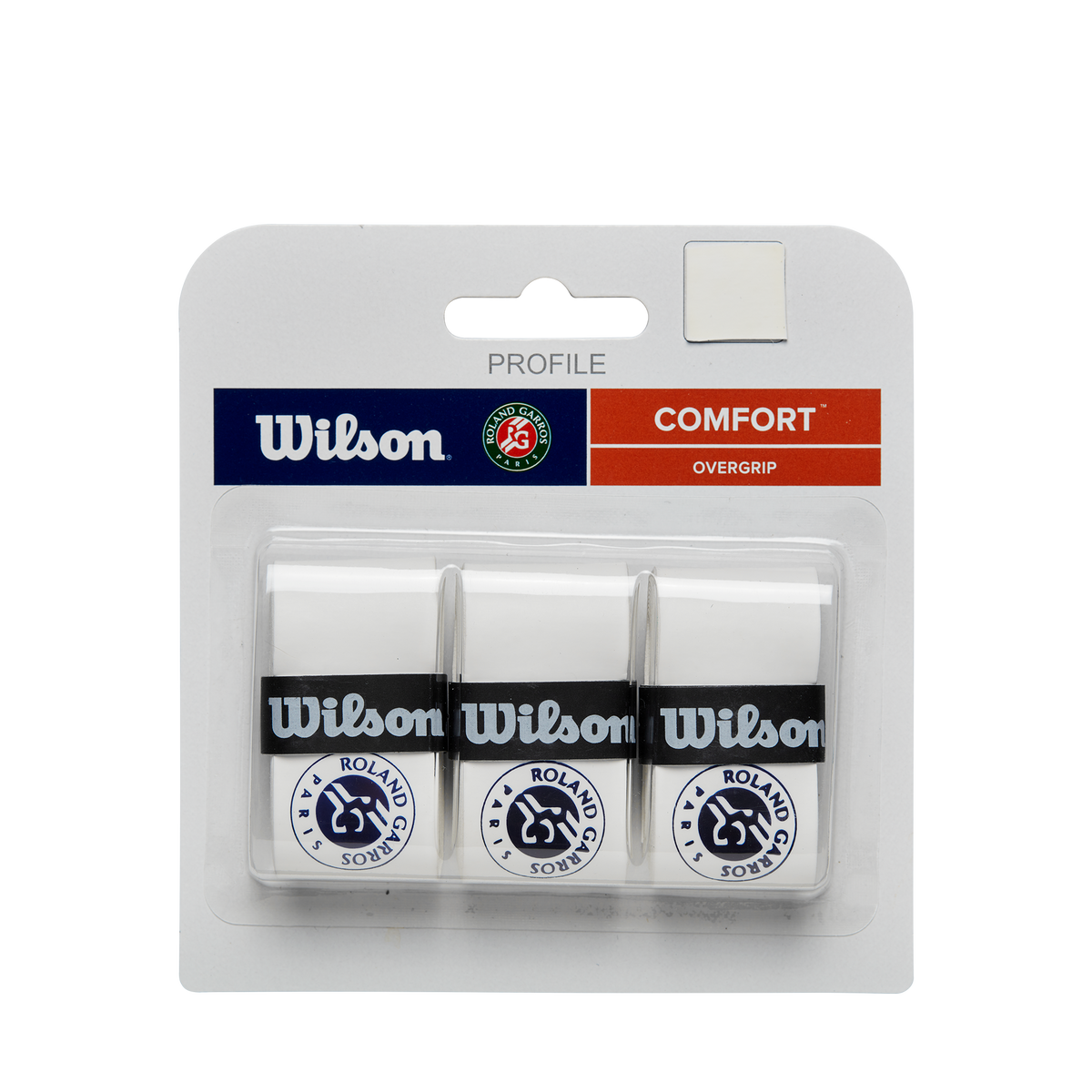 Wilson Roland Garros Overgrips - White/Navy