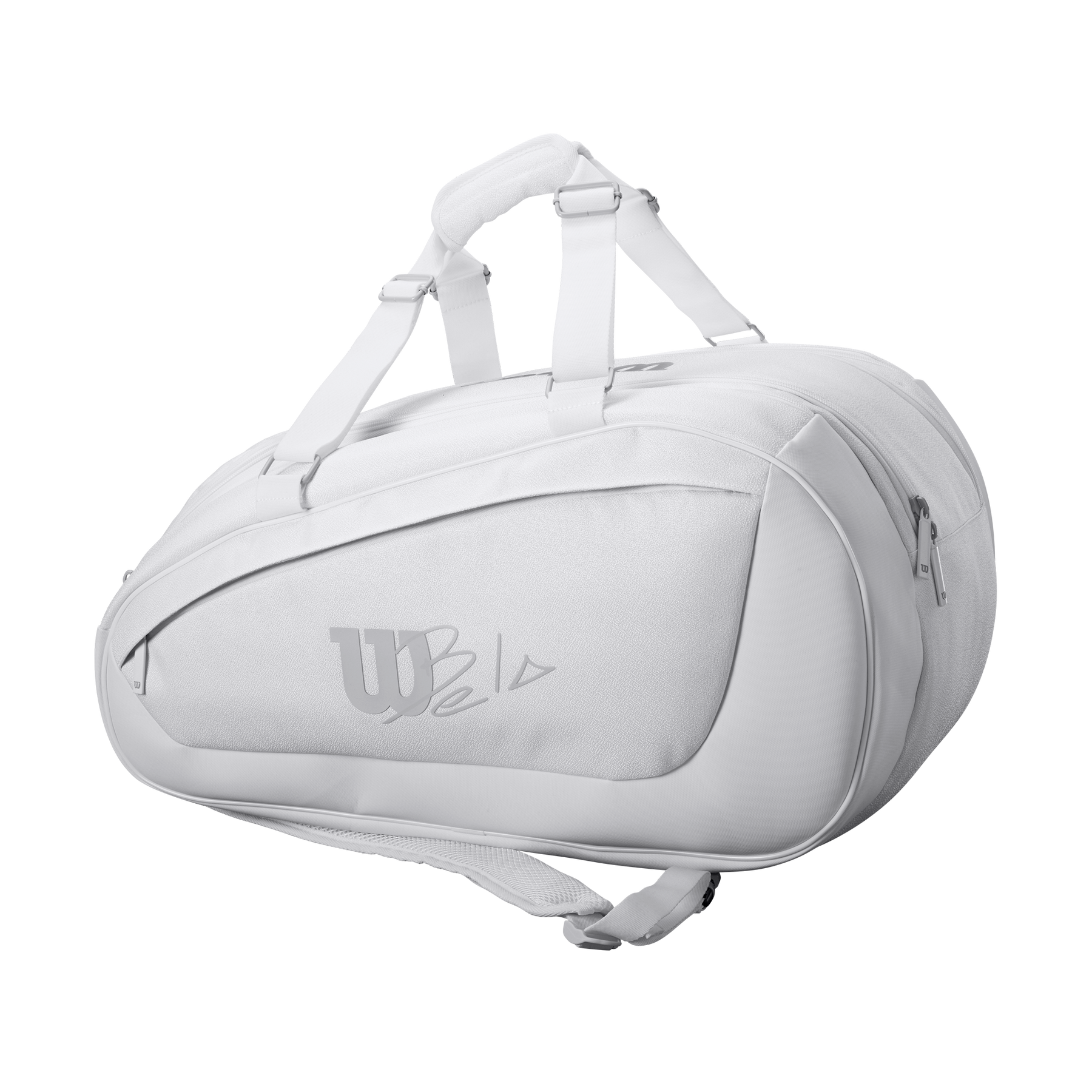 Wilson Bela DNA Super Tour Padel Bag – White White Tournament Bag Luggage Wilson