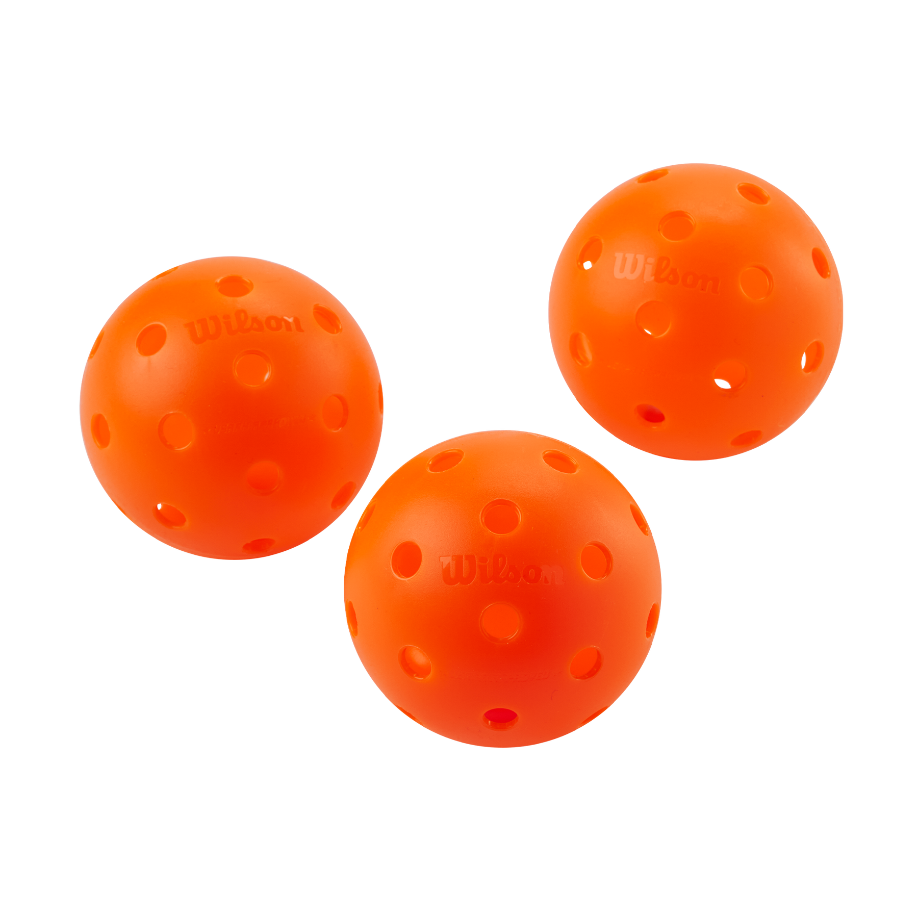 Wilson Tru 32 Indoor Pickleball Balls - Orange