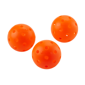 Wilson Tru 32 Indoor Pickleball Balls - Orange