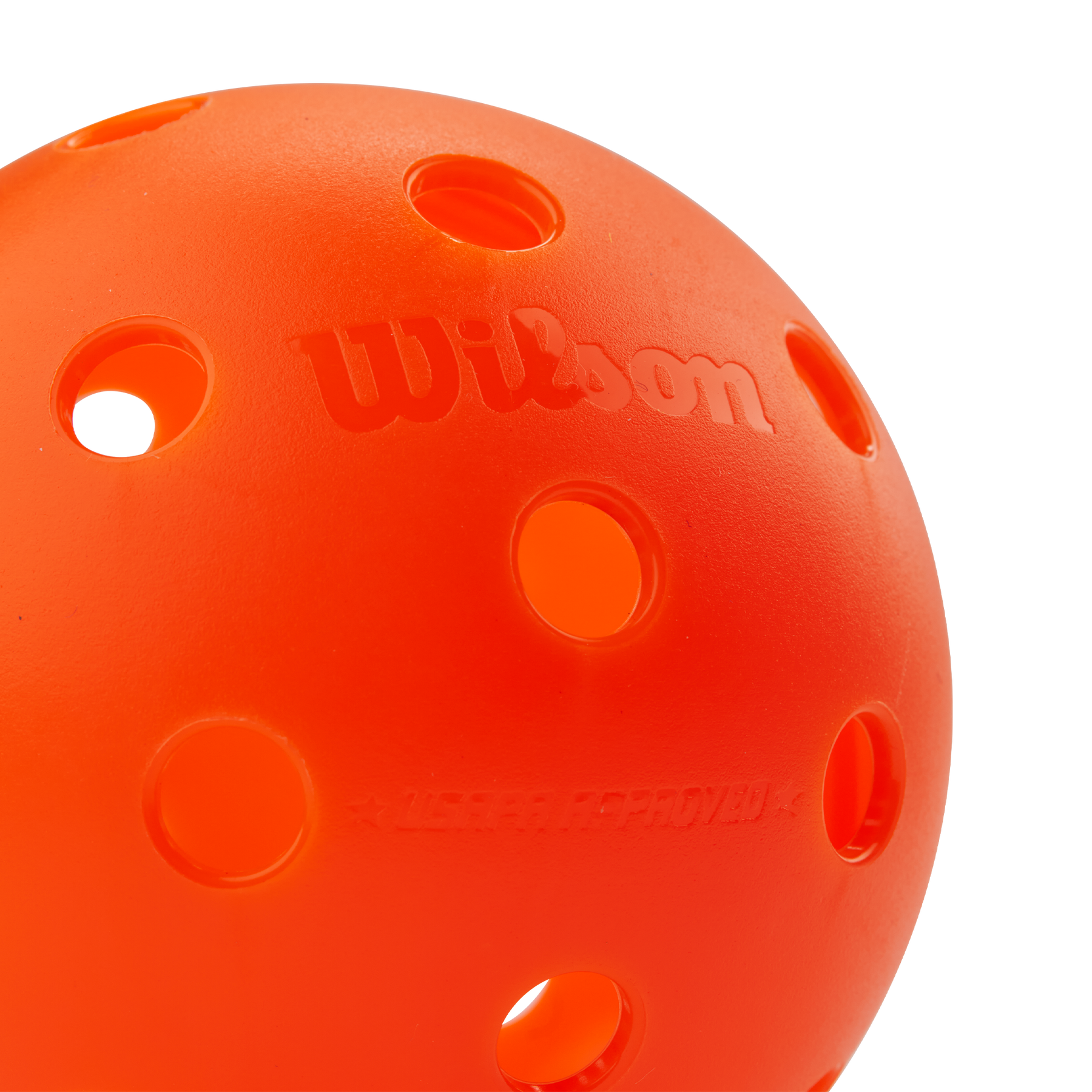 Wilson Tru 32 Indoor Pickleball Balls - Orange