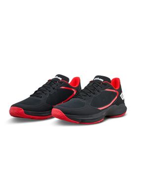 Wilson Hurakn Lite Padel Shoe Men - Black/Red Padel Wilson