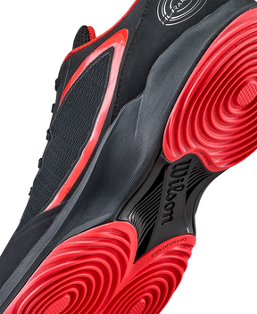 Wilson Hurakn Lite Padel Shoe Men - Black/Red Padel Wilson