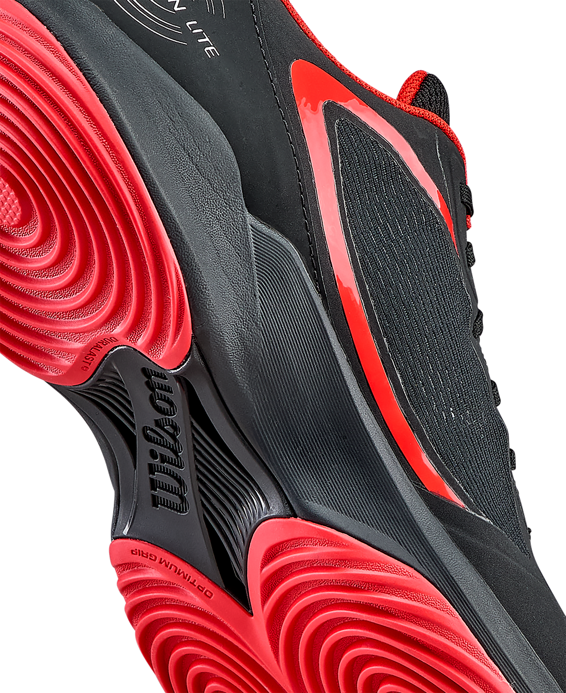 Wilson Hurakn Lite Padel Shoe Men - Black/Red Padel Wilson