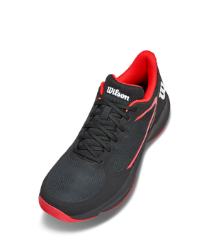 Wilson Hurakn Lite Padel Shoe Men - Black/Red Padel Wilson