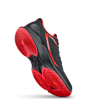Wilson Hurakn Lite Padel Shoe Men - Black/Red Padel Wilson