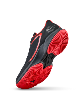 Wilson Hurakn Lite Padel Shoe Men - Black/Red Padel Wilson
