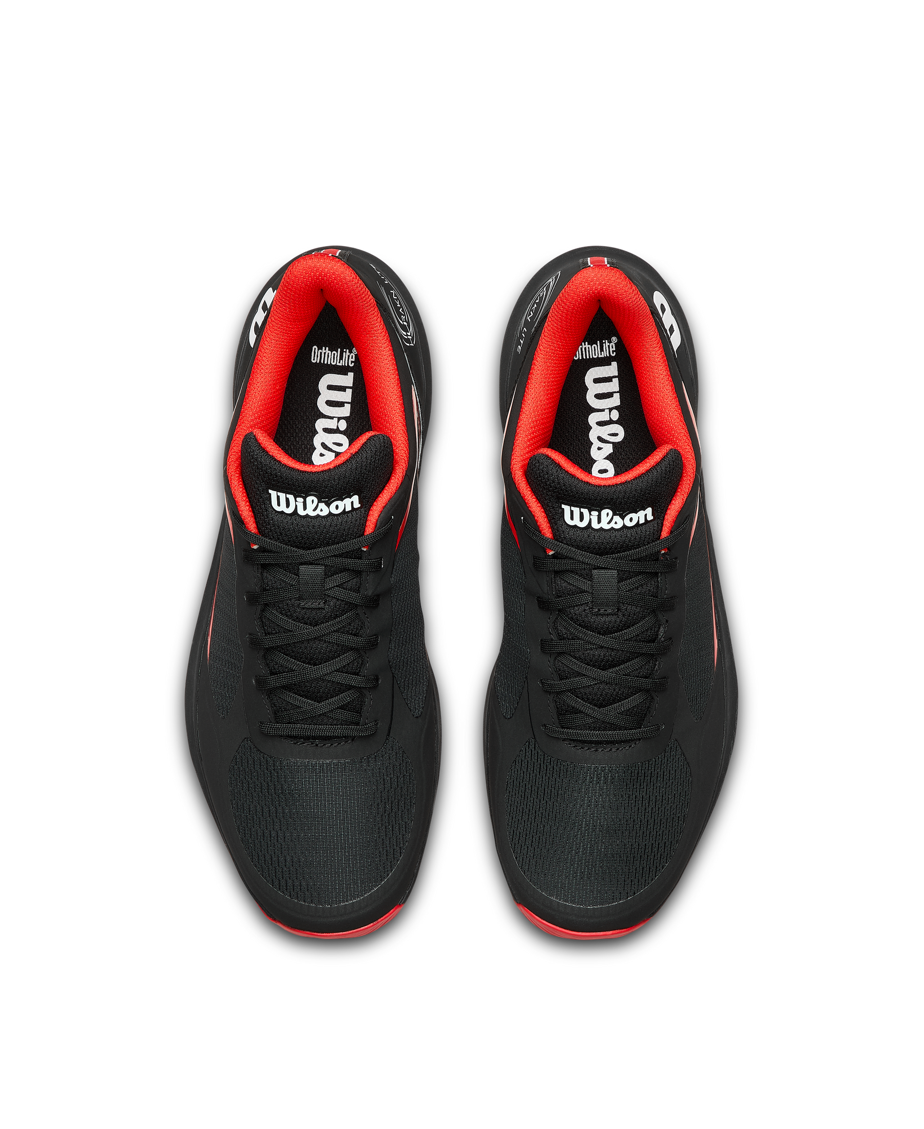Wilson Hurakn Lite Padel Shoe Men - Black/Red Padel Wilson