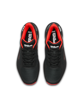 Wilson Hurakn Lite Padel Shoe Men - Black/Red Padel Wilson