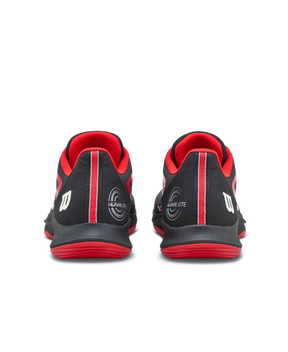 Wilson Hurakn Lite Padel Shoe Men - Black/Red Padel Wilson
