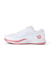 Wilson Rush Pro Ace Junior Tennis Shoes - White/Mauveglow (WRS335320) White Mauveglow Tennis Shoes Wilson